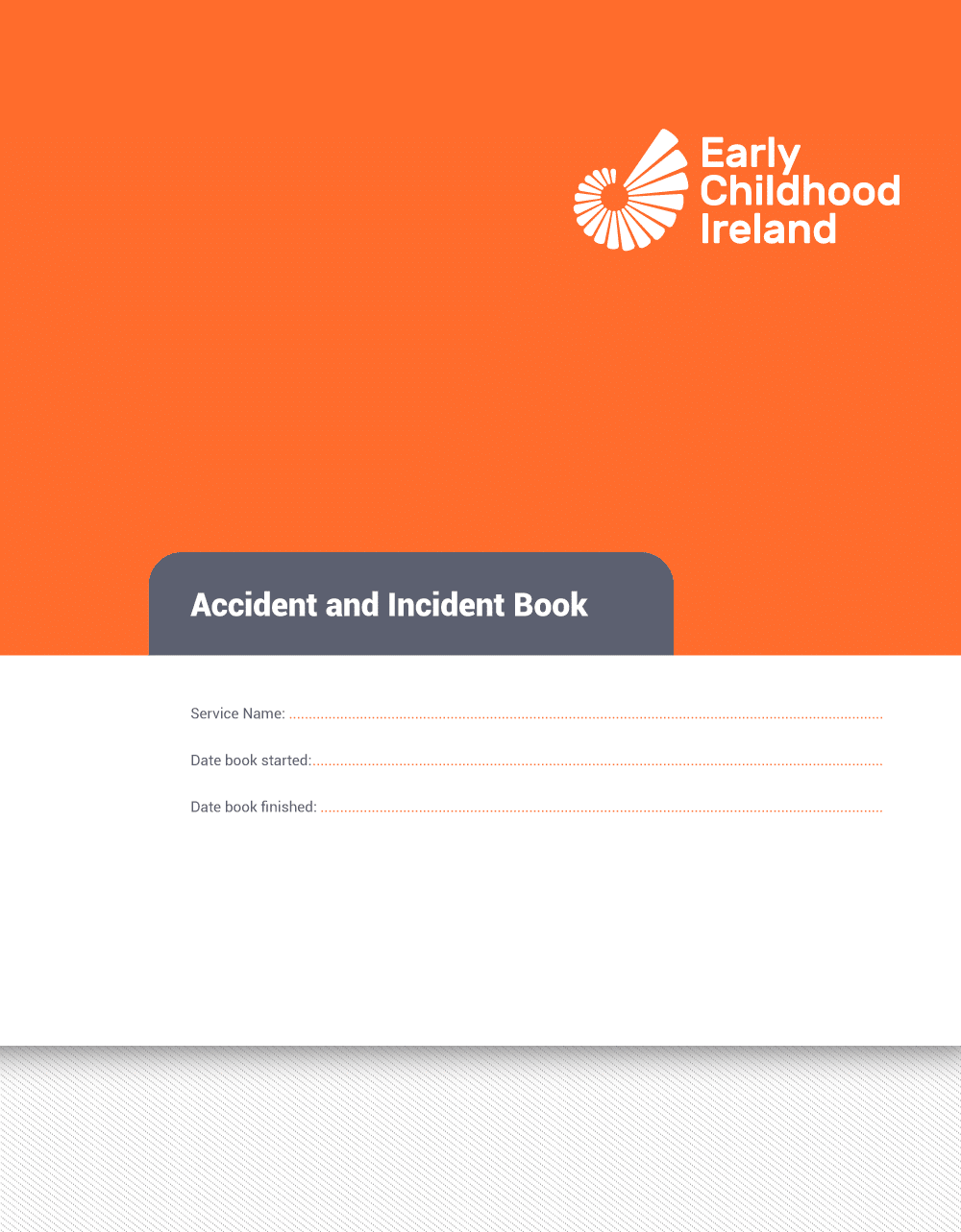 Accident and Incident Book